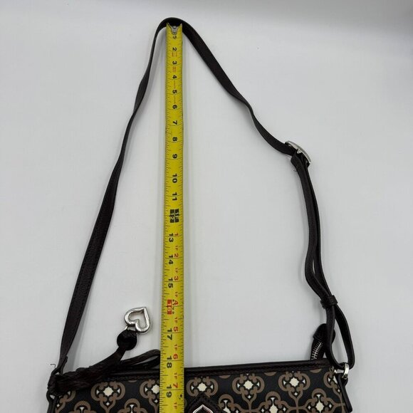 Brighton Renata Toledo Patterned Crossbody Purse With Adjustable Strap & Zipper - Picture 8 of 8